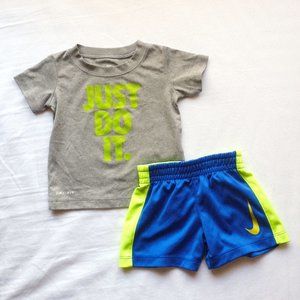Nike Boys' Dri-Fit Shirt and Shorts